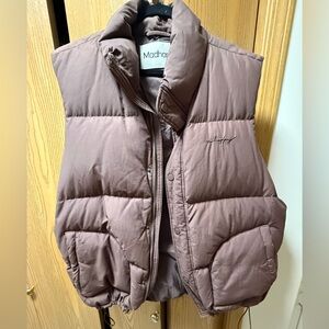 Madhappy Brown Puffer Vest